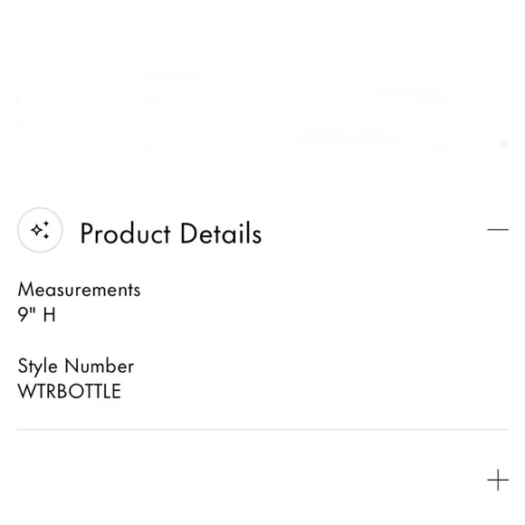 NIB / Kate Spade Signature Water Bottle / Vibrant Red - Picture 3 of 7